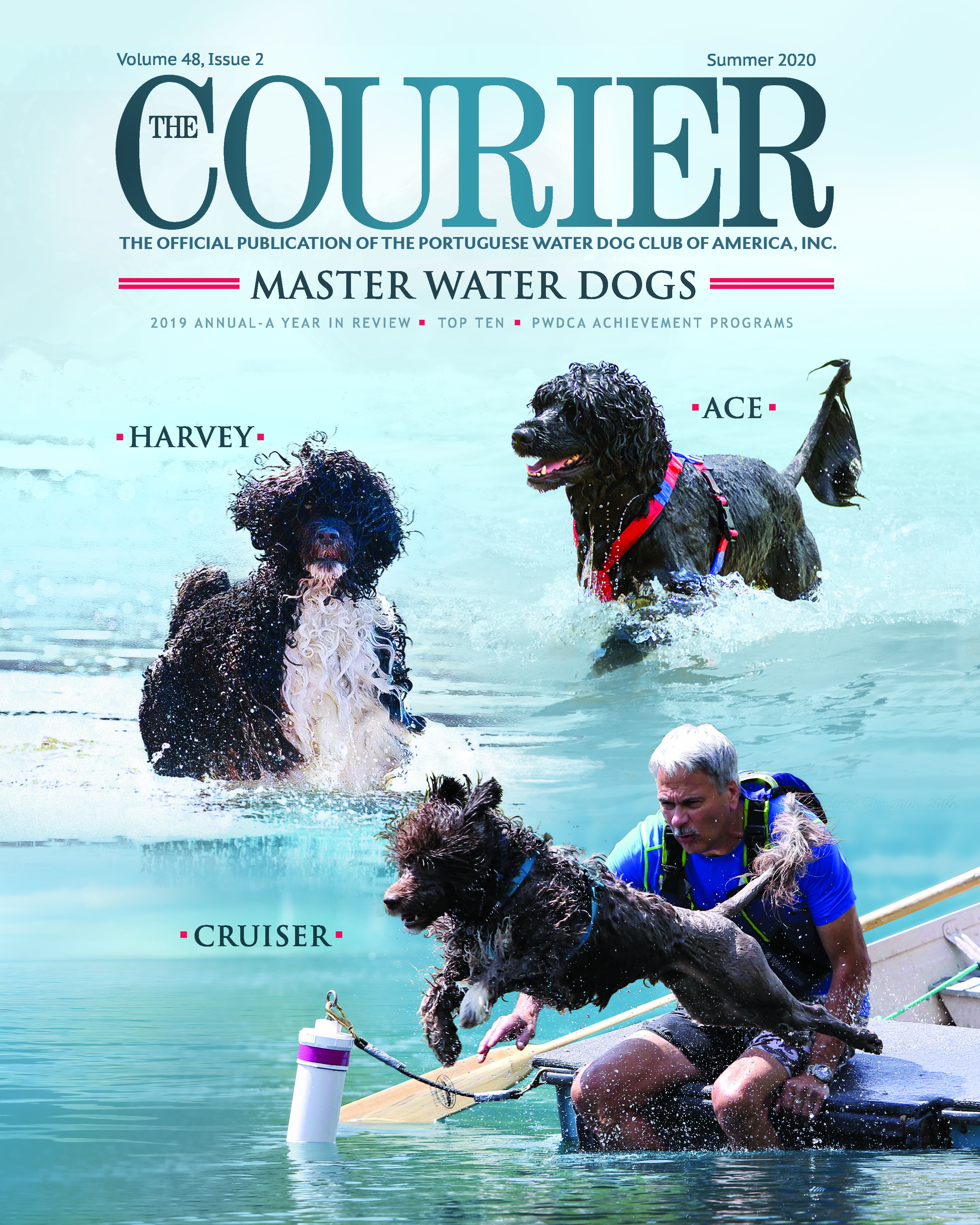  Amazing Ace on the cover of The Courier. Summer 2020! 